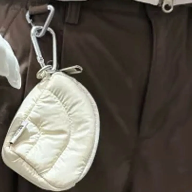 THE NORTH FACE Nylon Coin Purse Mini Unisex White-2
