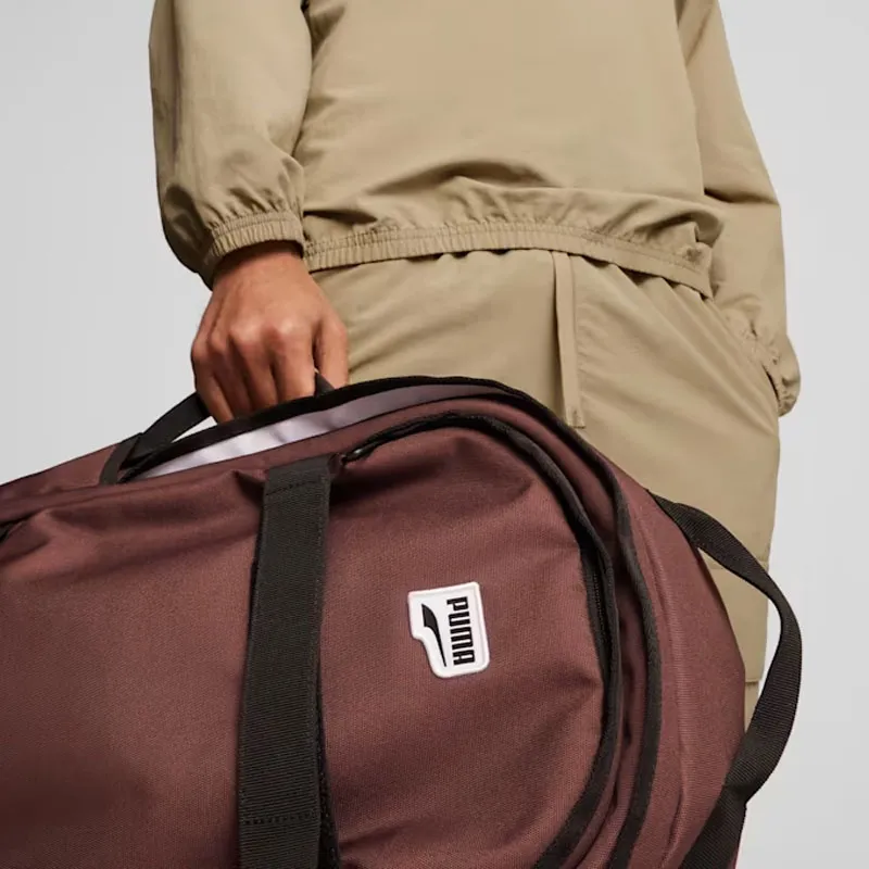PUMA Polyester Backpack Regular Unisex Espresso Brown-2