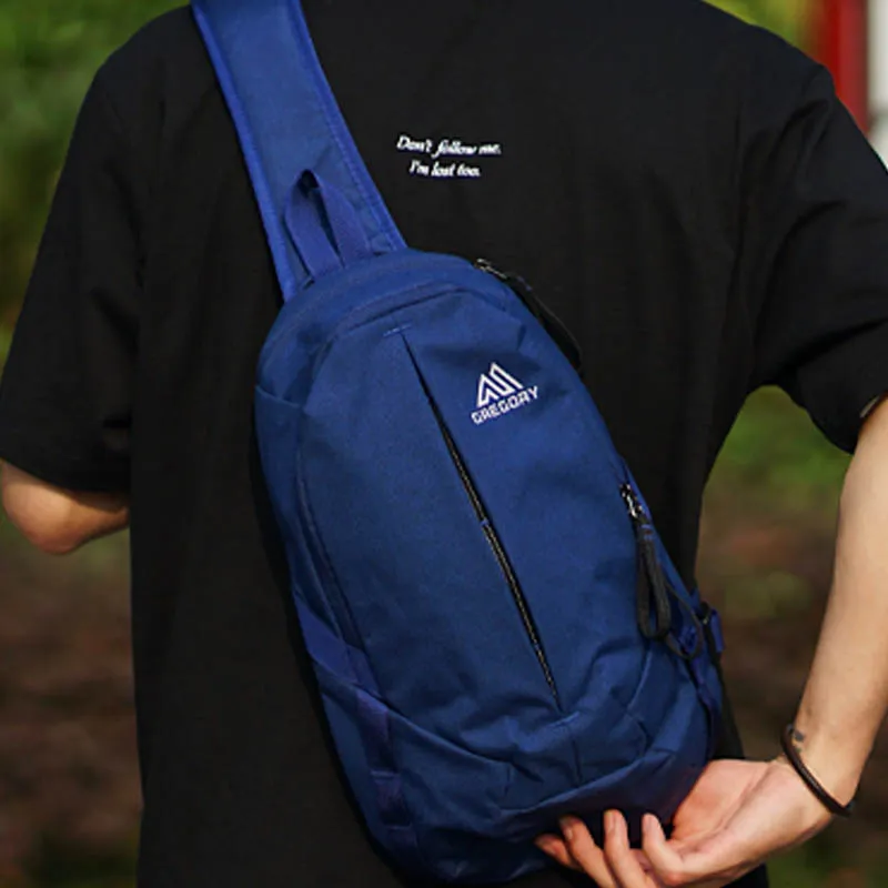 GREGORY Polyamide Sling Bag Regular Unisex Marine Blue-4