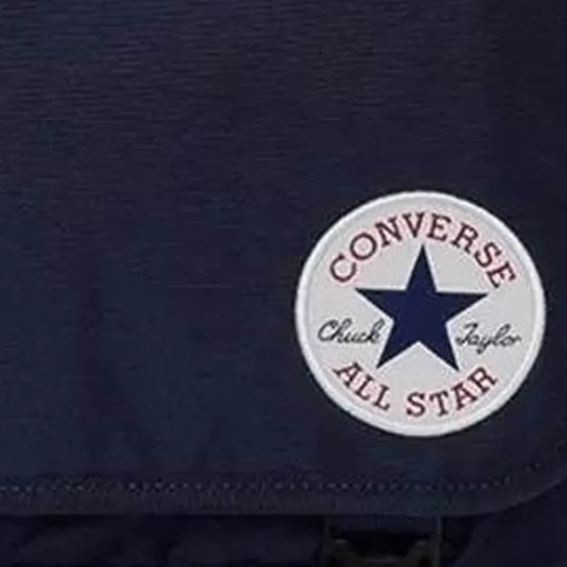 Converse Polyester Messenger Bag Crossbody Bag Shoulder Bag Regular Unisex Marine Blue-4