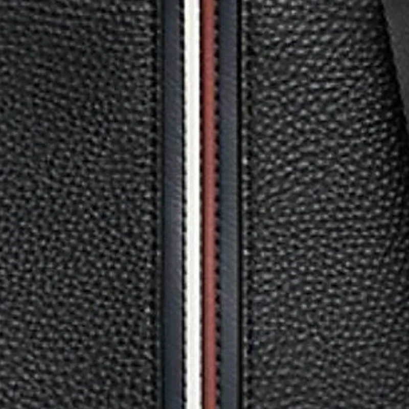 Tommy Hilfiger Artificial Leather Shoulder Bag Crossbody Bag Men's Black-3