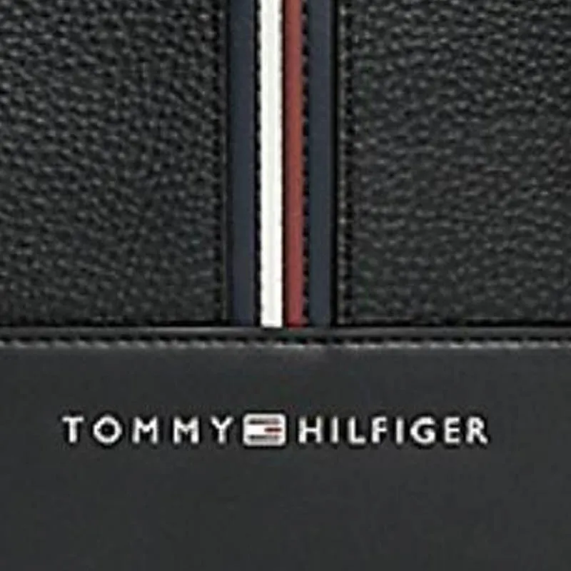Tommy Hilfiger Artificial Leather Shoulder Bag Crossbody Bag Men's Black-2