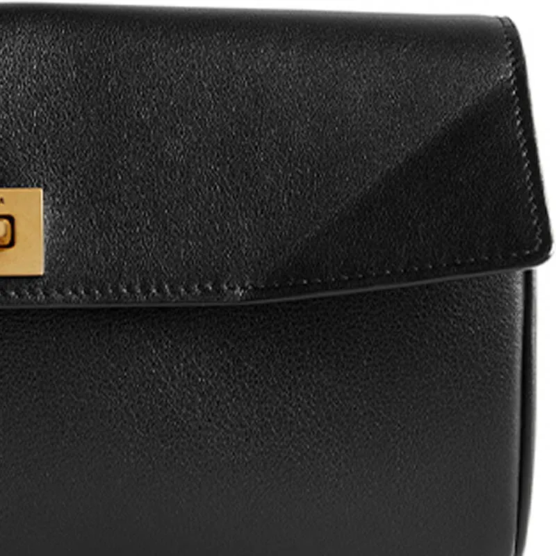 Balenciaga Rodeo Calfskin Wallet Regular Women's Black-4