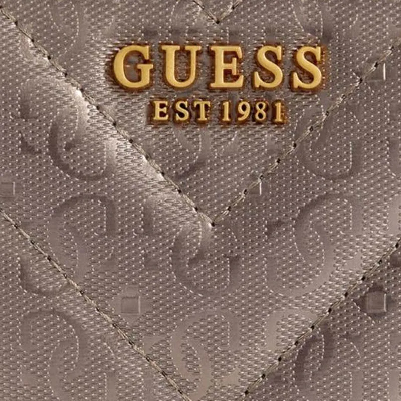 GUESS Artificial Leather Wallet Medium Size Women's Metallic-3