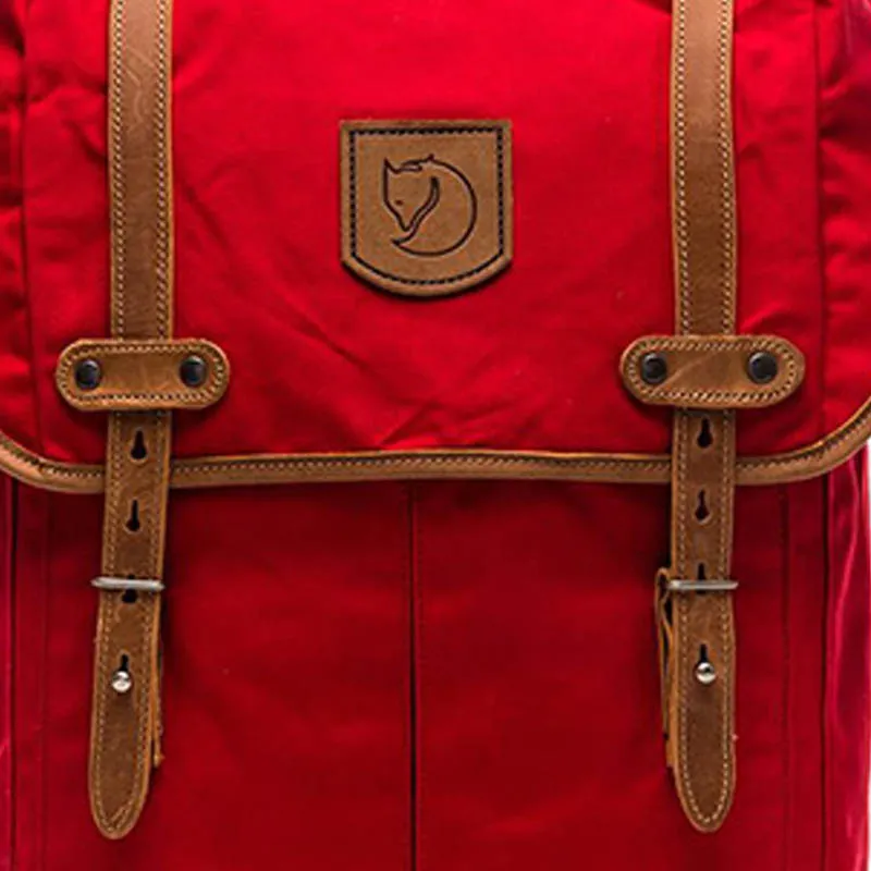 Fjallraven Kanken Polyester Backpack Medium Size Unisex Red-4
