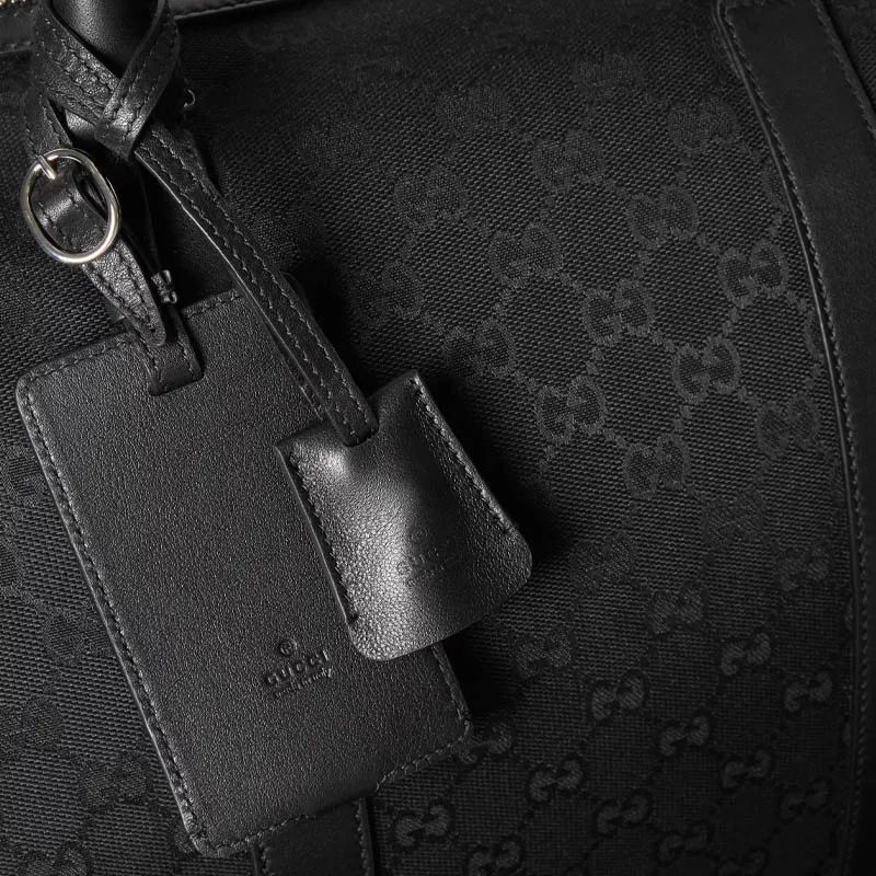 GUCCI GG Canvas Travel Bag Men's Black-6