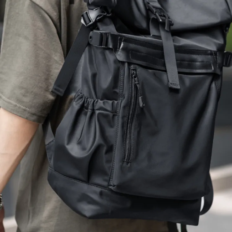 DOSRFINI Oxford Backpack Men's Black-4