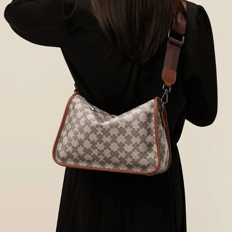 HARSON PVC Tote Mom Bag Shoulder Bag Women's Coffee-2