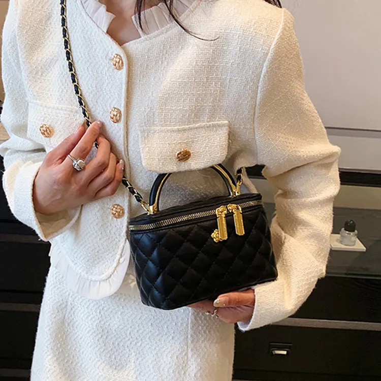 SUPERCUTE PU Handbag, Shoulder Bag, Crossbody Bag Regular Women's White/Silver/Pink/Black-24