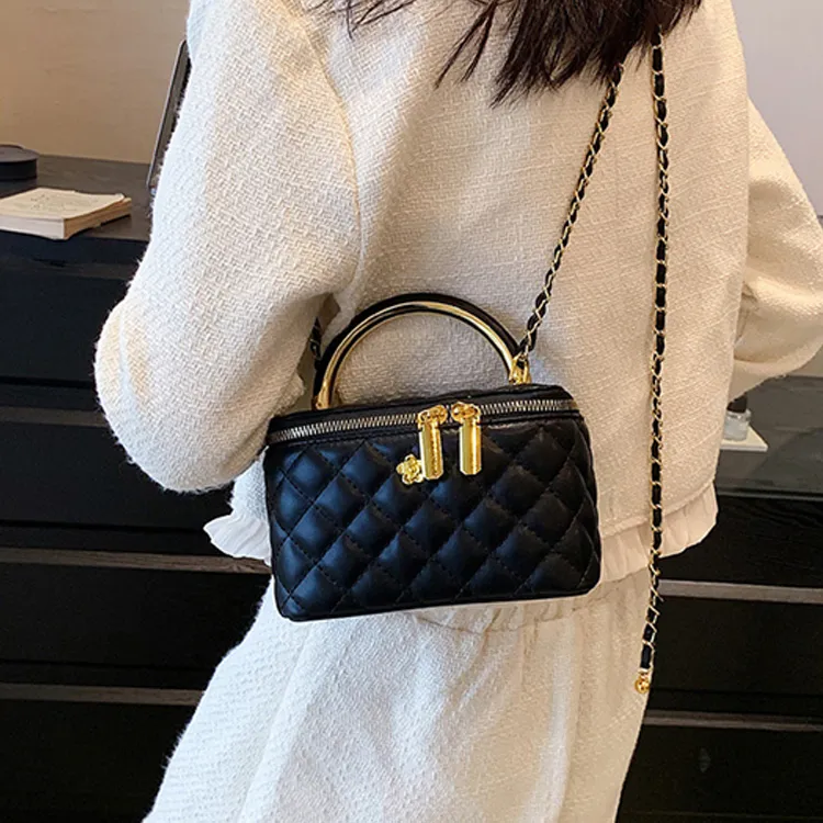SUPERCUTE PU Handbag, Shoulder Bag, Crossbody Bag Regular Women's White/Silver/Pink/Black-23