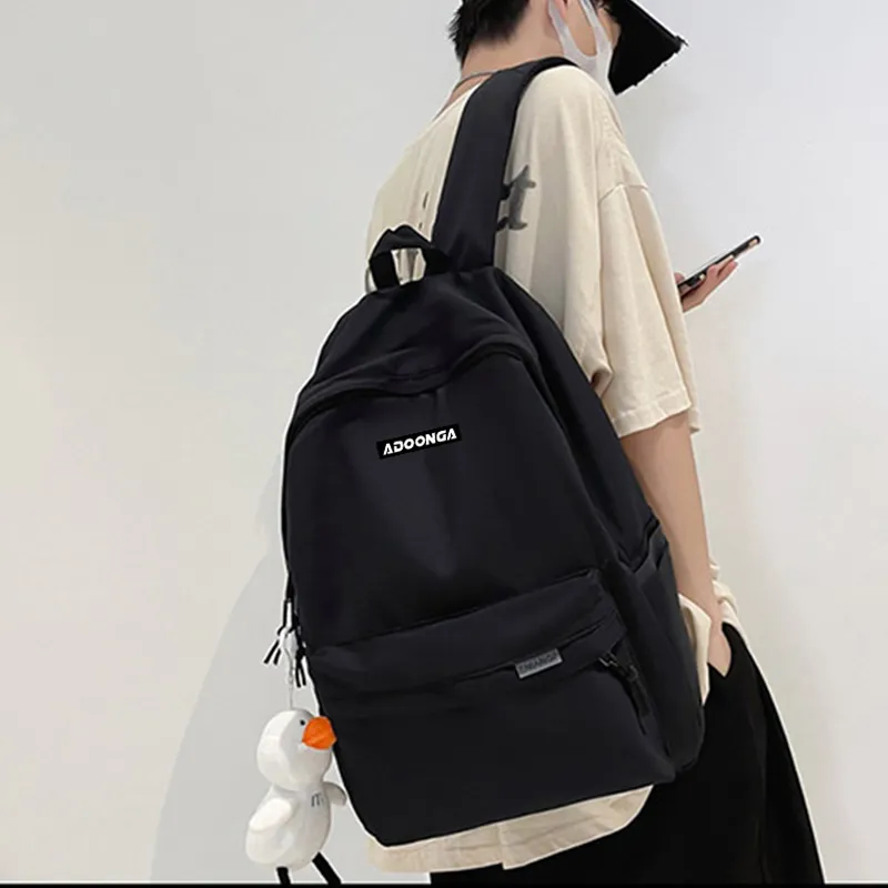 ADOONGA Nylon Backpack Regular Unisex-3