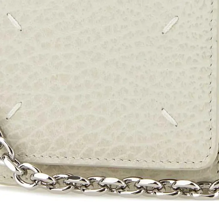 Maison Margiela Foldover Top Chain Linked Wallet-3