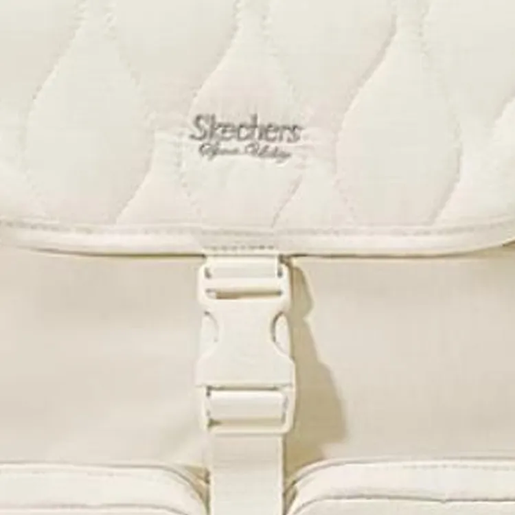 Skechers Fabric Backpack Regular Unisex Pure White-3