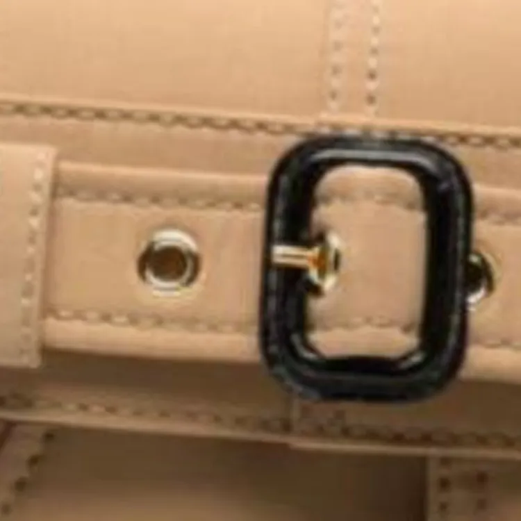 MOSCHINO Cotton Crossbody Bag Small Size Unisex Light Brown-2