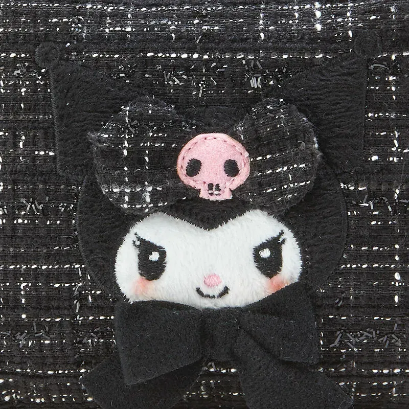 Sanrio Polyester Storage Bag Makeup Bag Women's Black-3