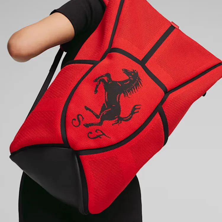 PUMA Scuderia Ferrari Polyester Backpack Unisex Race Red-2