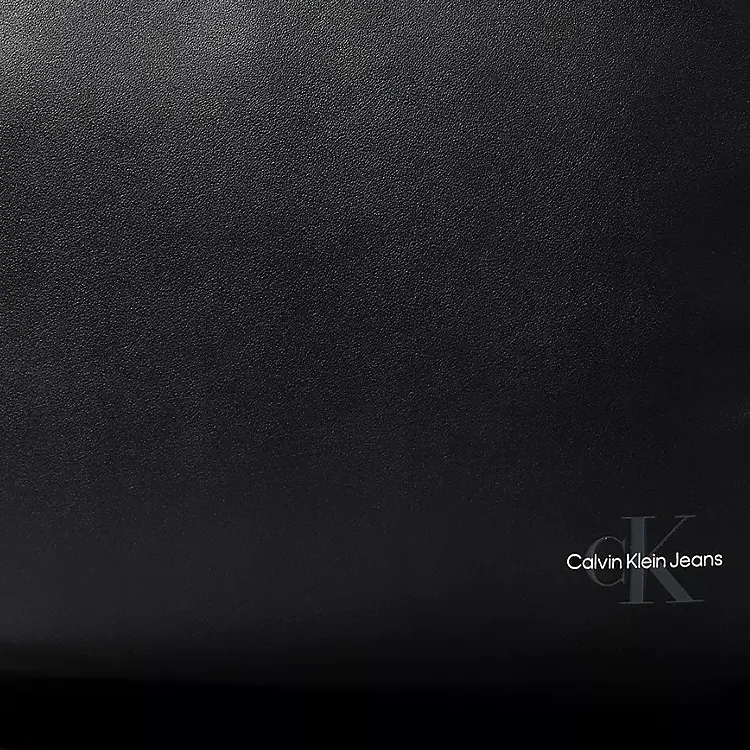 CALVIN KLEIN Polyurethane Backpack Men's Black-3