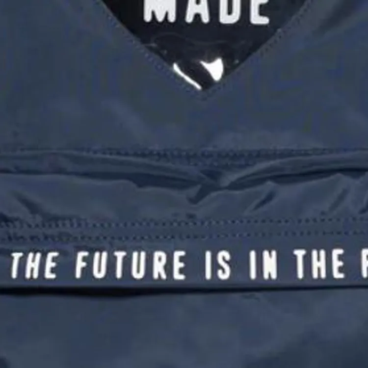 HUMAN MADE Nylon Backpack Unisex Marine Blue-1