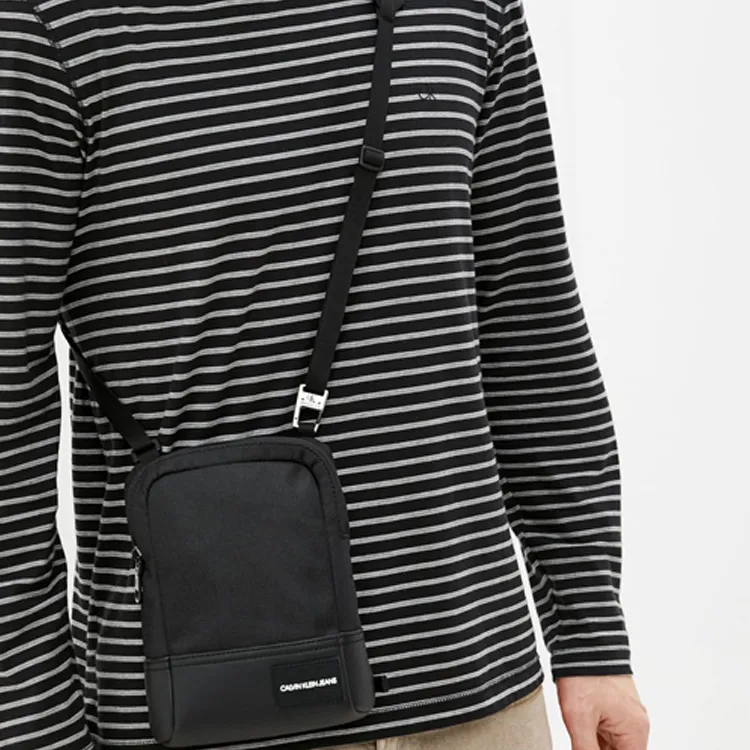 CALVIN KLEIN Polyester Messenger Bag Crossbody Bag Shoulder Bag Men's Black-5