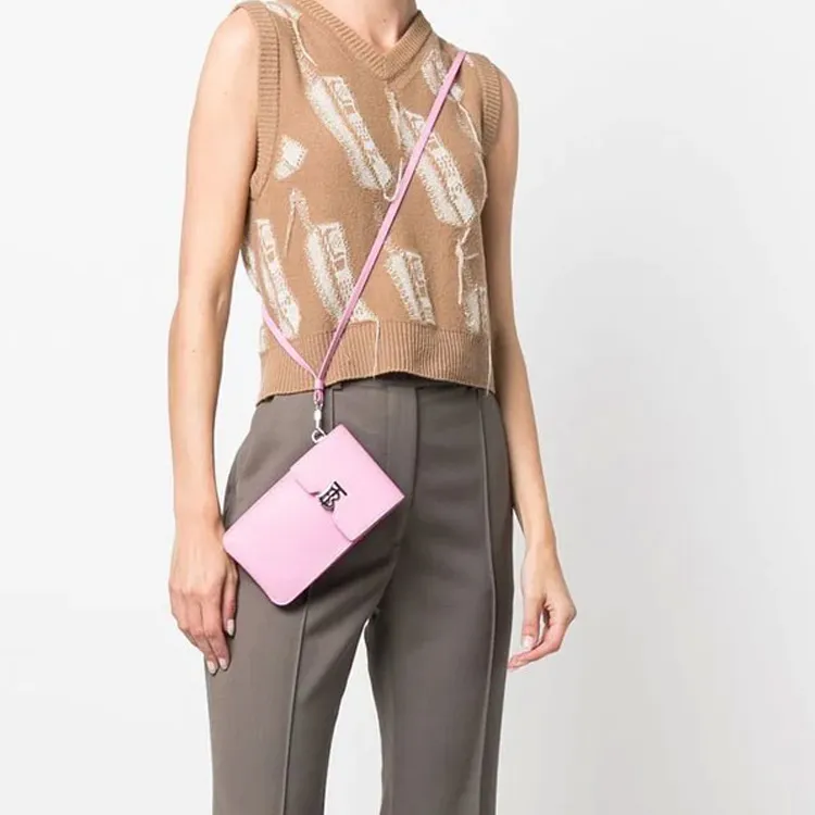 Burberry TB Leather Crossbody Bag-6