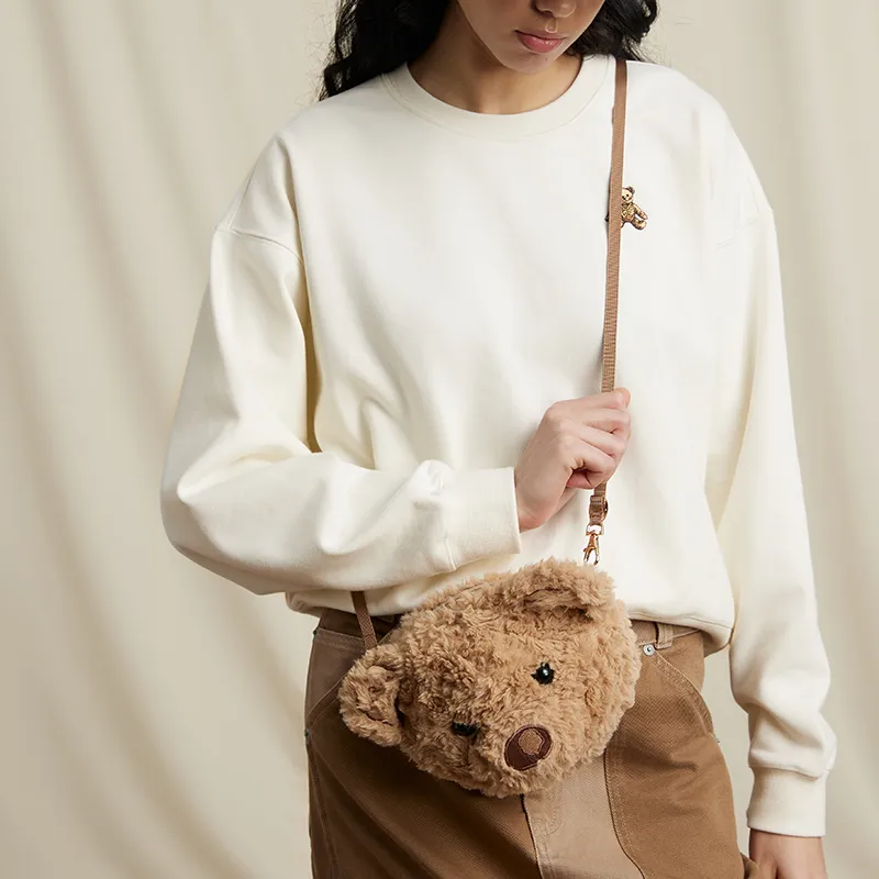 JOYRICH Polyester Crossbody Bag Regular Women's Brown-1