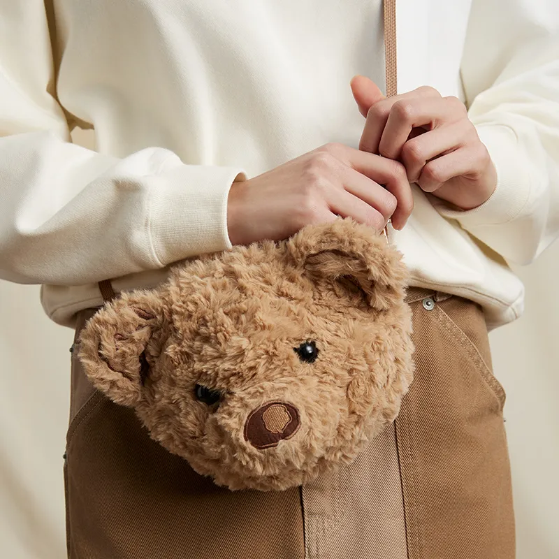 JOYRICH Polyester Crossbody Bag Regular Women's Brown-2