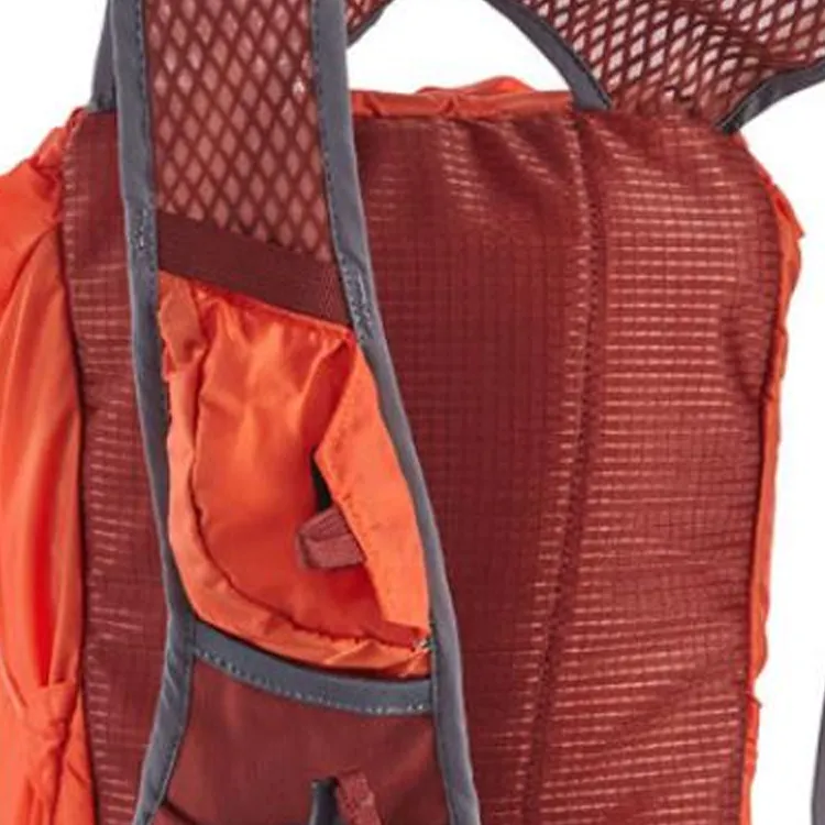 Patagonia Nylon Outdoor Mountaineering Bag Backpack Unisex Orange-3