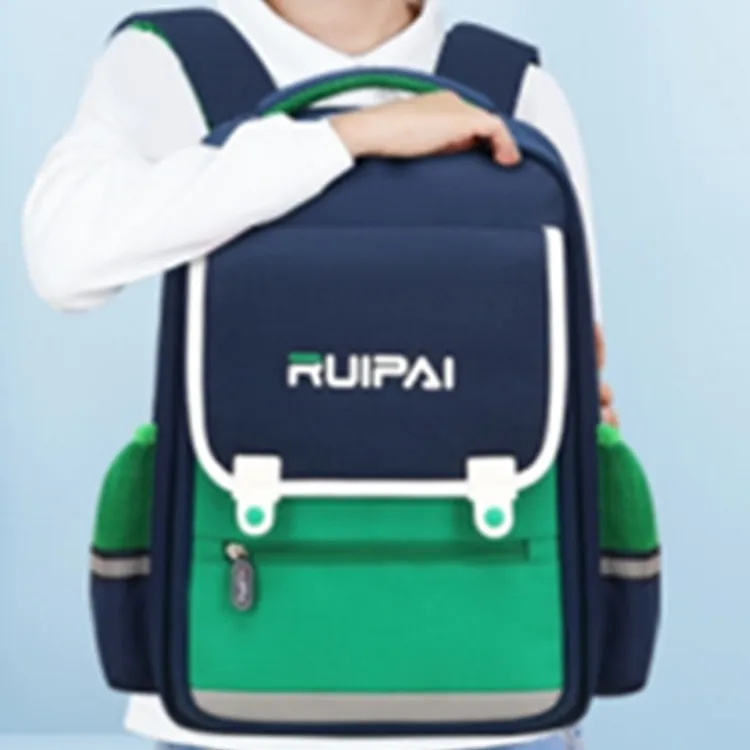RUIPAI Polyester Student Bag Regular Royal Blue Pink/Sapphire Green/National Trend Red/Taro Purple-4