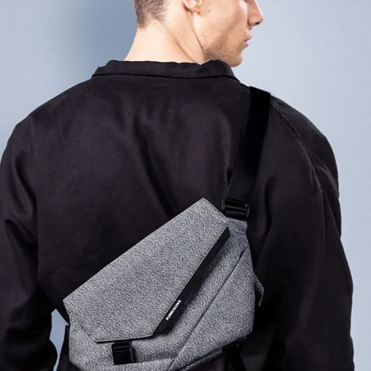KINGSONS Shoulder Bags Light Gray-3