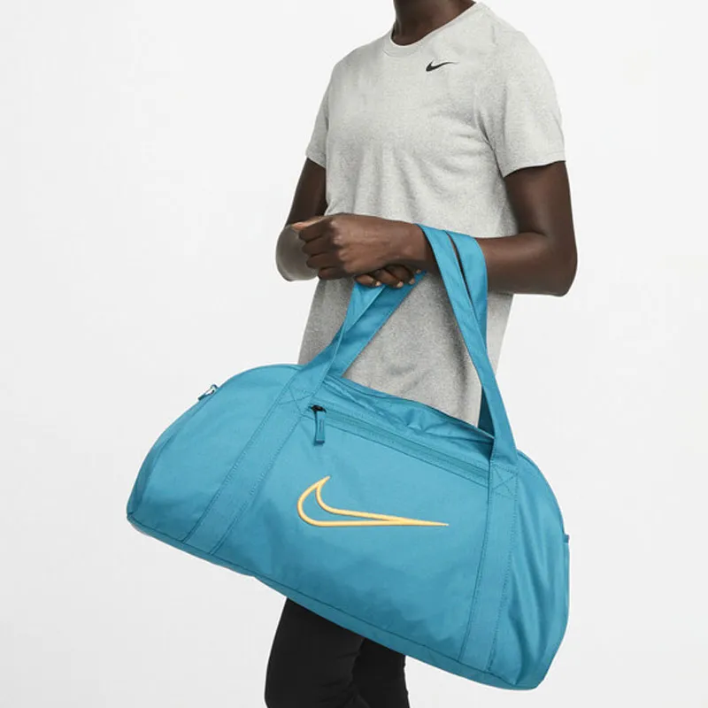 Nike Polyester One Shoulder Crossbody Portable Gym Bag Large Size Unisex Spruce-4