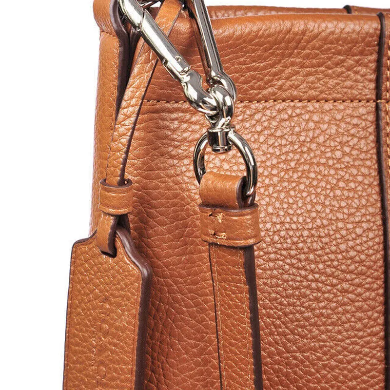 COACH Scout Leather One Shoulder Handbag Regular Women's Brown-3