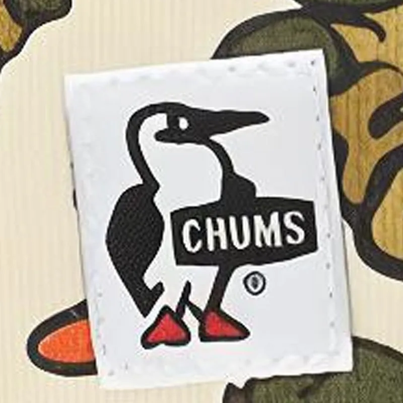 CHUMS Cotton Shoulder Bag, Crossbody Bag Regular Unisex Plane Tree Camouflage Pattern-2