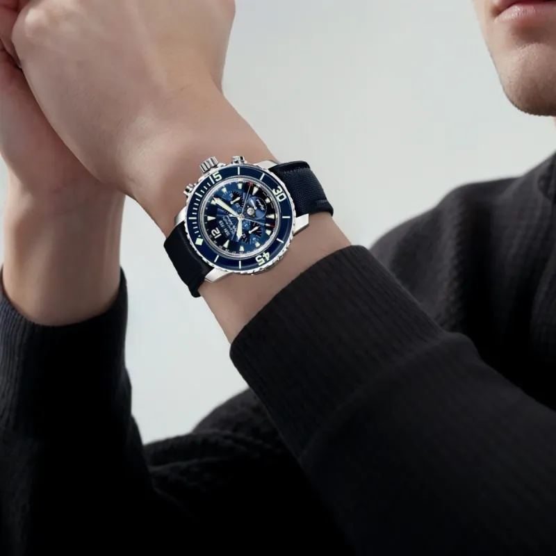 BLANCPAIN Men FIFTY FATHOMS Watch-5