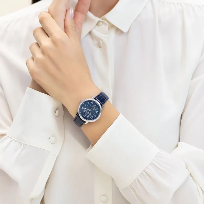 Jaeger LeCoultre Women's Date Collection RENDEZ VOUS Watch-4