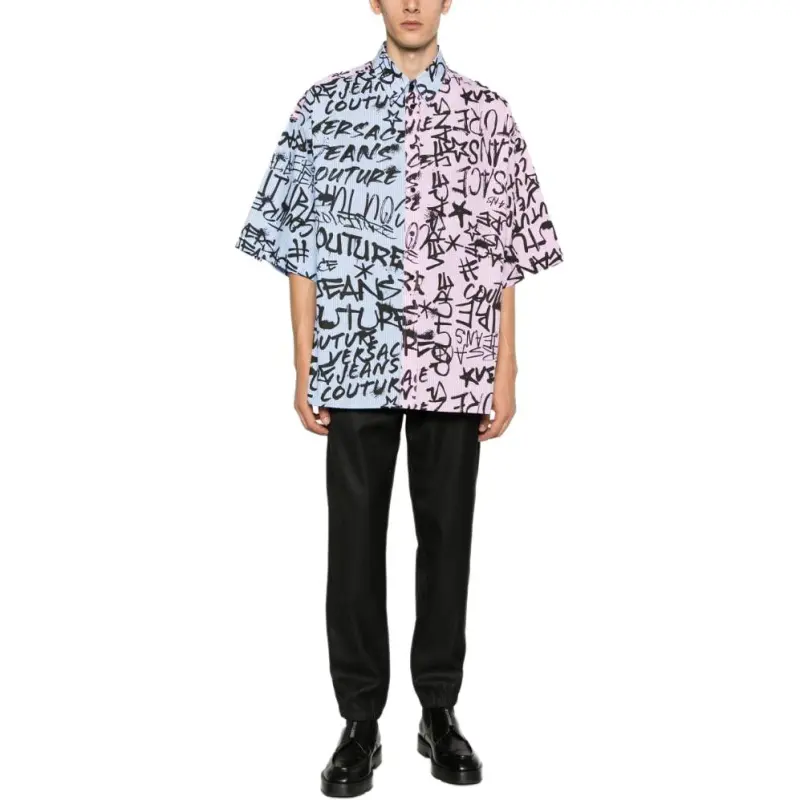 VERSACE JEANS COUTURE Logo Patch Drawstring Trousers-2