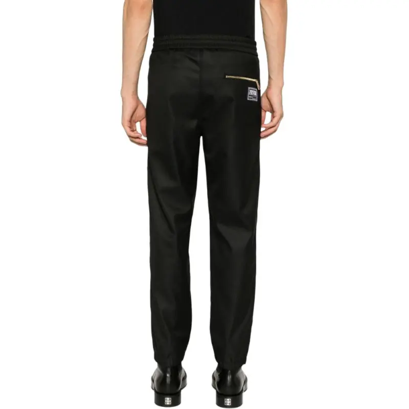 VERSACE JEANS COUTURE Logo Patch Drawstring Trousers-4