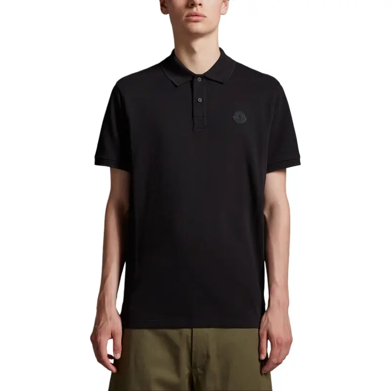Moncler Polo Shirts Men Black-2