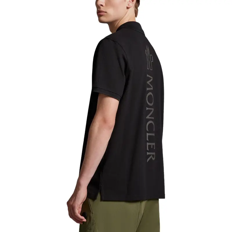 Moncler Polo Shirts Men Black-3