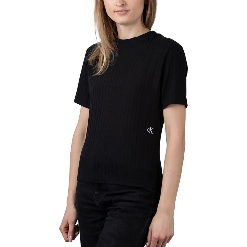 CALVIN KLEIN T Shirt Women's Black-4