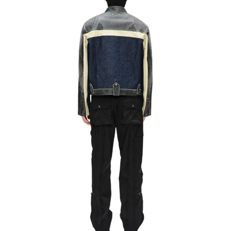 ANDERSSON BELL Leather Jacket Men's Black-4