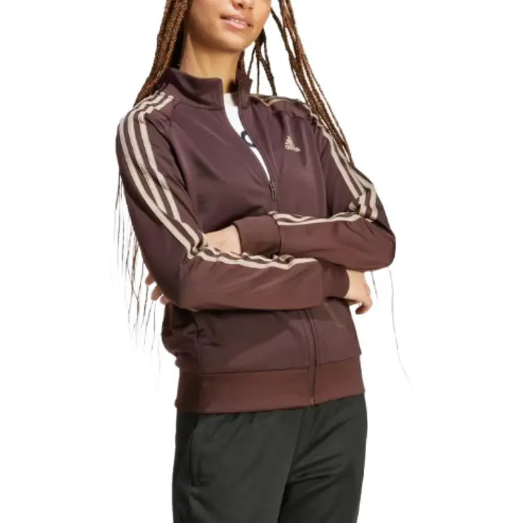Adidas Free Shipping With AdiClub Primegreen Essentials Warm-Up Slim 3-Stripes Track Jacket-2