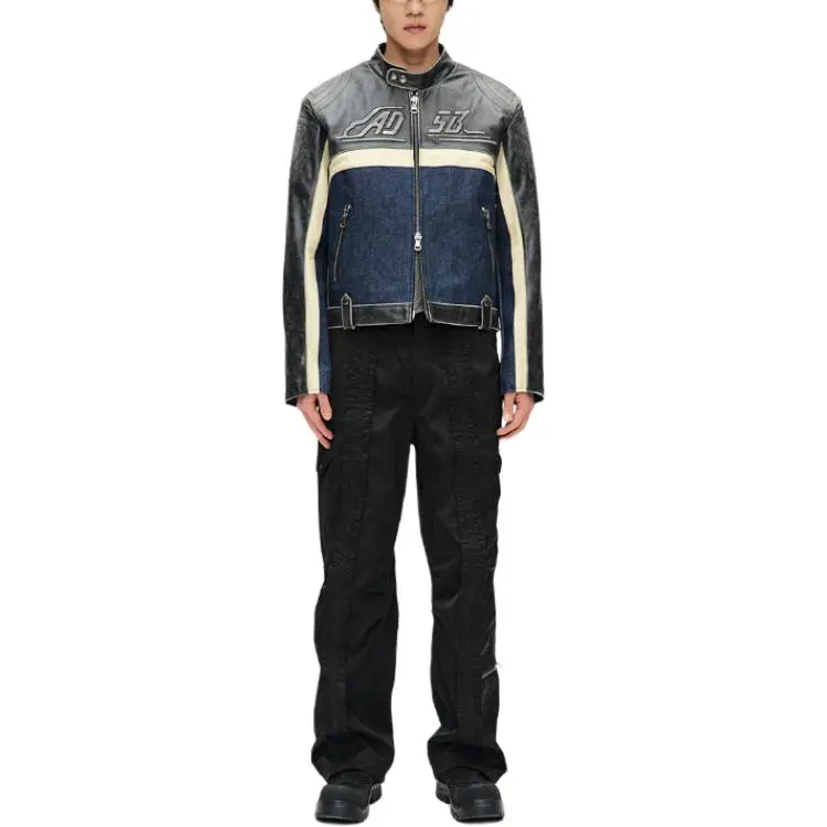 ANDERSSON BELL Leather Jacket Men's Black-3