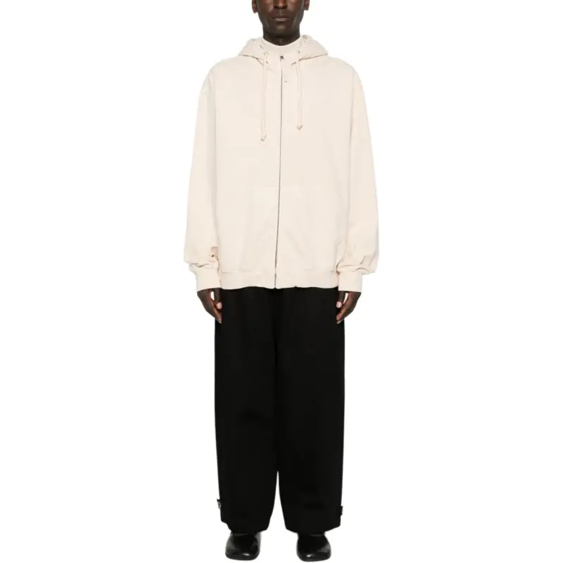 Maison Margiela Logo Embroidered Hoodie-1