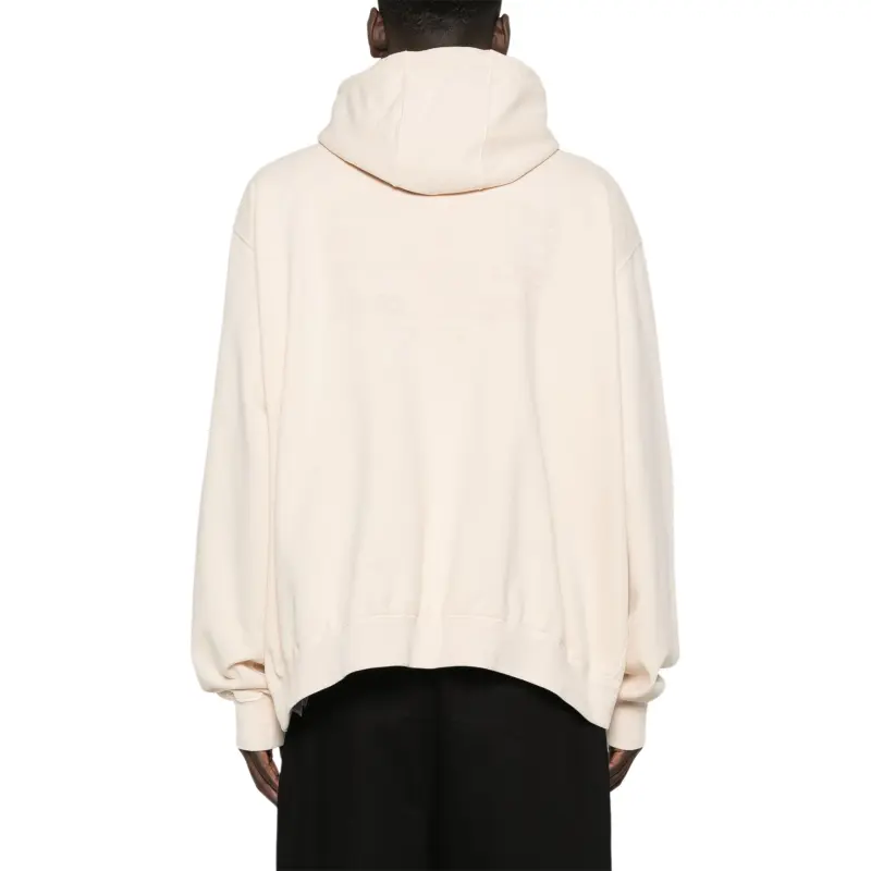 Maison Margiela Logo Embroidered Hoodie-3