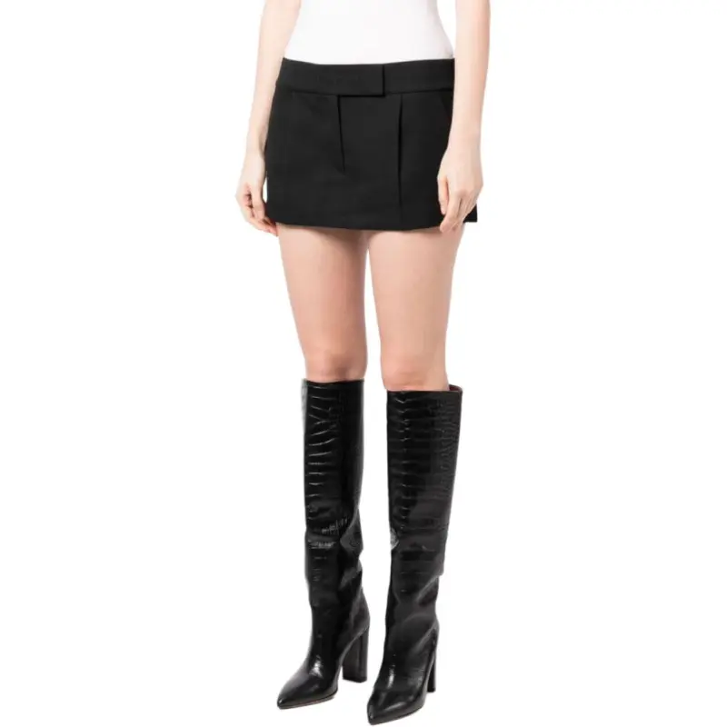 Alexander Wang Logo Embroidered Mini Skort-2