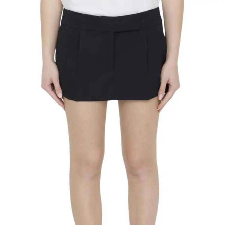 Alexander Wang Logo Embroidered Mini Skort-4