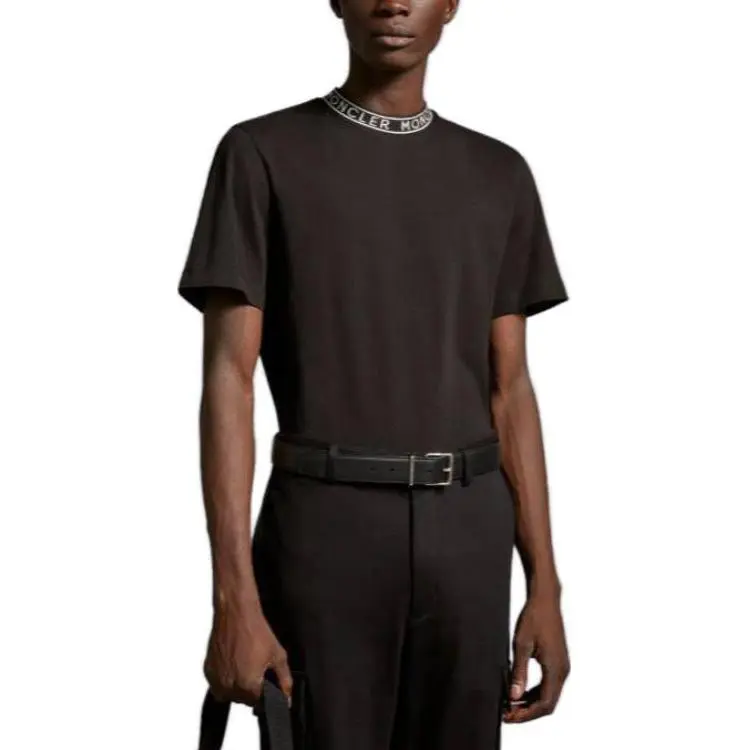 Moncler Logo Collar T Shirt-4