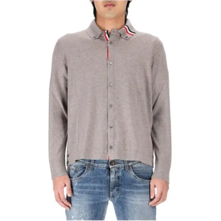 THOM BROWNE· Sweater Men's Taupe-3