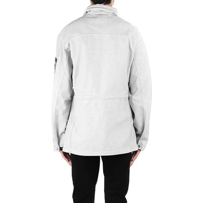 STONE ISLAND Jackets Coats Men's Gray White-4