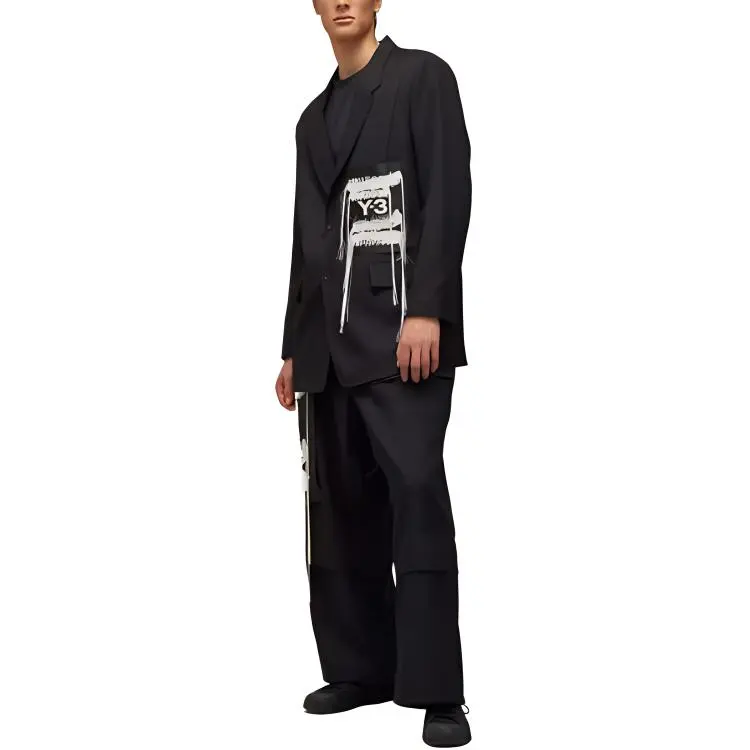 Y 3 Sport Uniform Patch '' Trousers-4